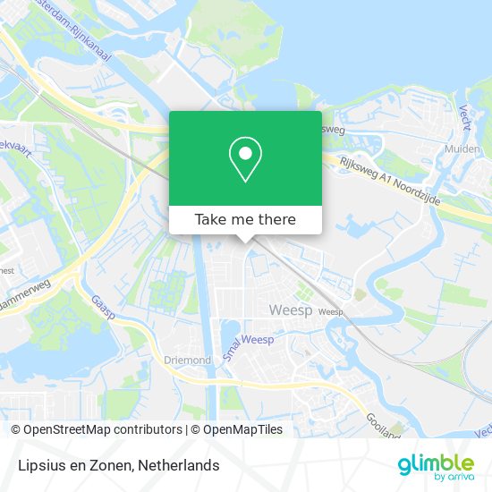 Lipsius en Zonen map