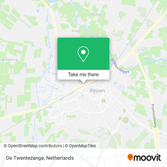 De Twentezange map