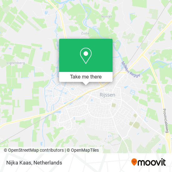 Nijka Kaas map