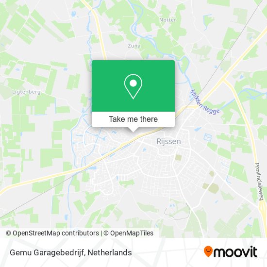 Gemu Garagebedrijf map