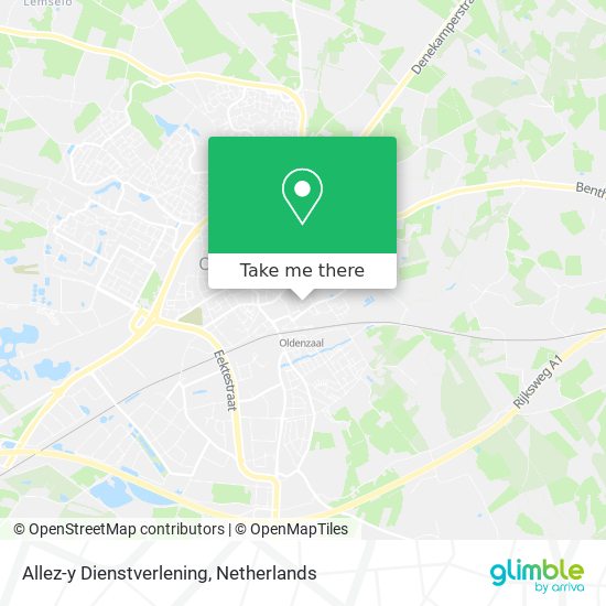 Allez-y Dienstverlening map