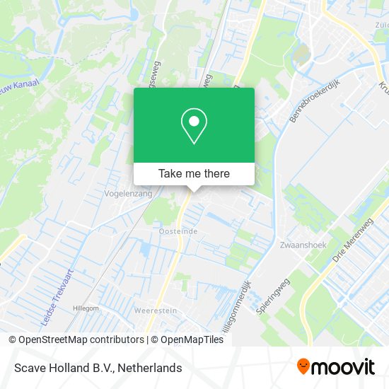 Scave Holland B.V. map