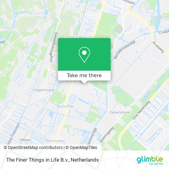 The Finer Things in Life B.v. map