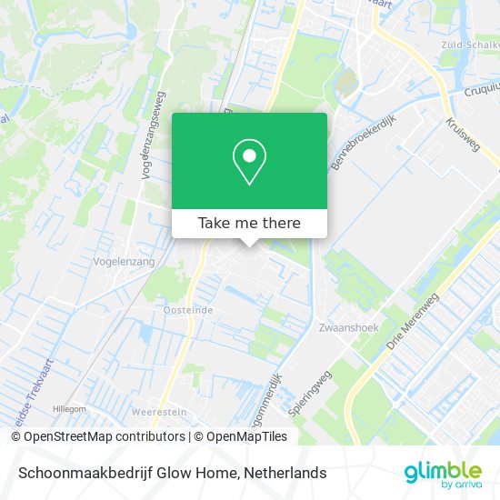 Schoonmaakbedrijf Glow Home map