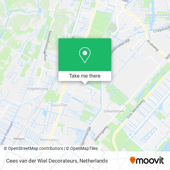 Cees van der Wiel Decorateurs map