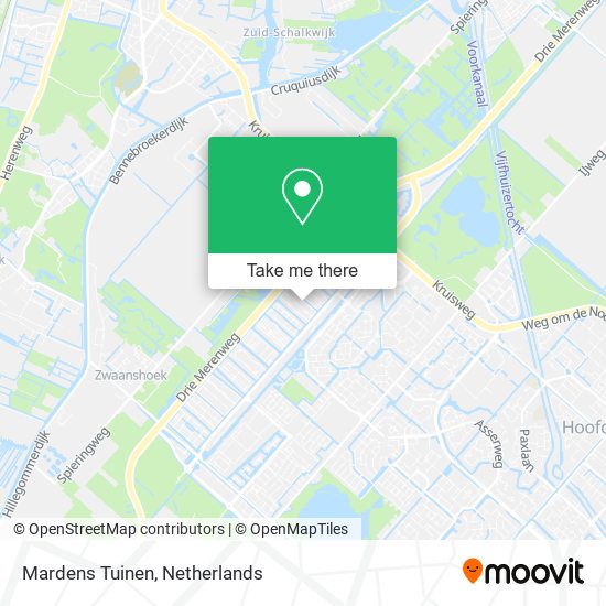 Mardens Tuinen map