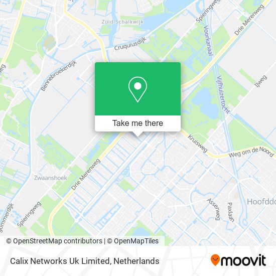 Calix Networks Uk Limited map