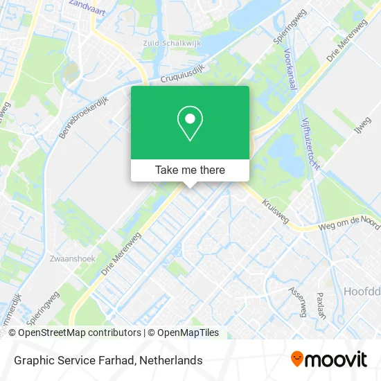 Graphic Service Farhad map