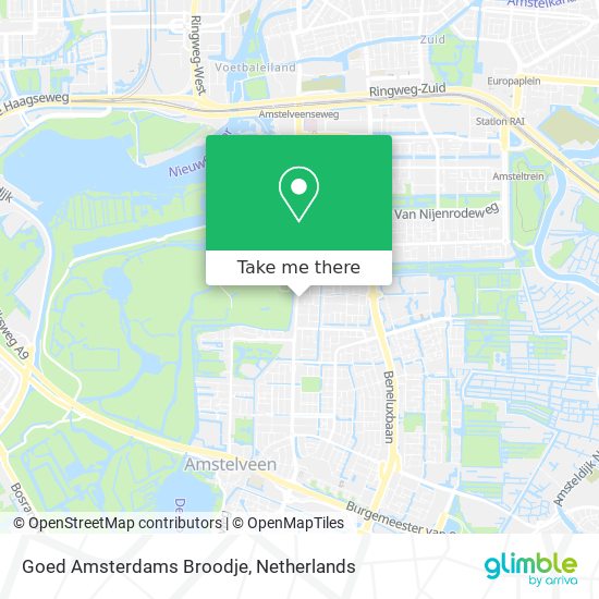 Goed Amsterdams Broodje Karte