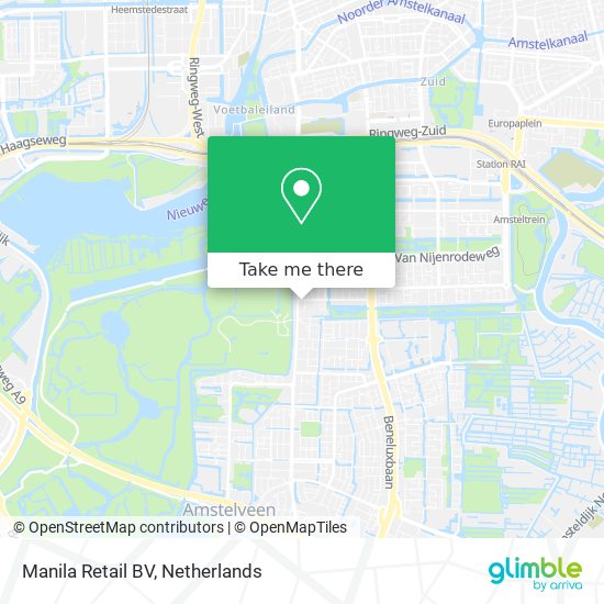 Manila Retail BV map