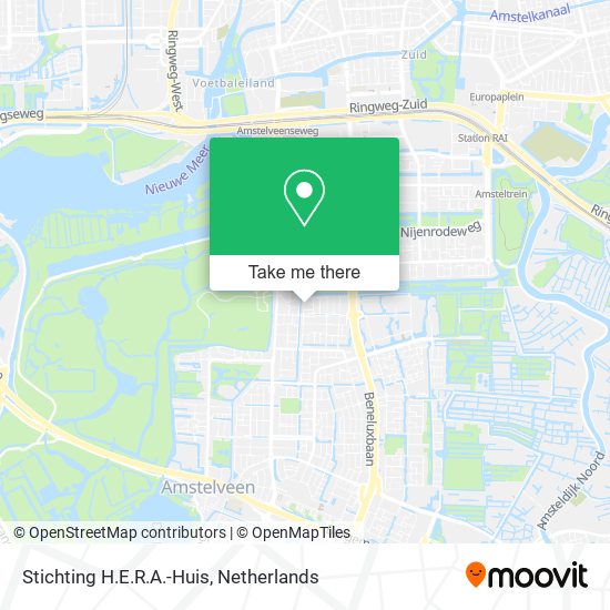 Stichting H.E.R.A.-Huis map