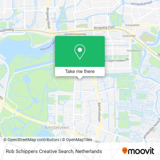 Rob Schippers Creative Search map