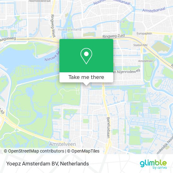 Yoepz Amsterdam BV Karte