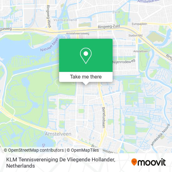 KLM Tennisvereniging De Vliegende Hollander map