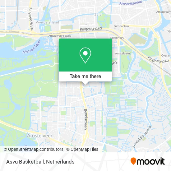 Asvu Basketball map