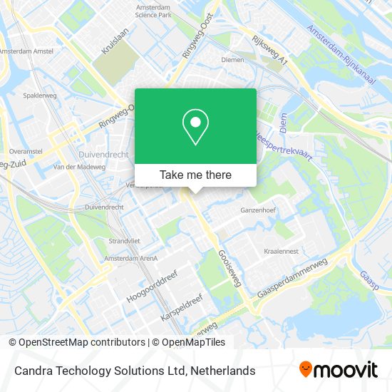 Candra Techology Solutions Ltd map