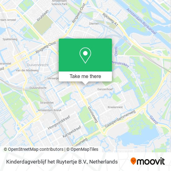 Kinderdagverblijf het Ruytertje B.V. map