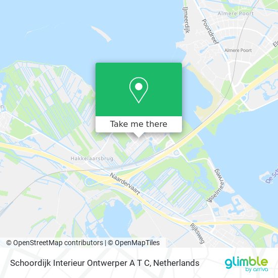 Schoordijk Interieur Ontwerper A T C map