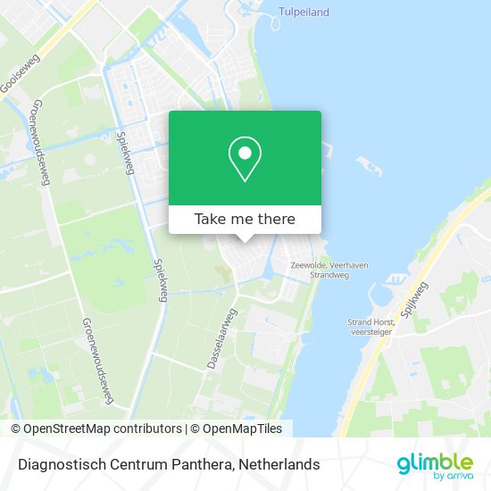 Diagnostisch Centrum Panthera map