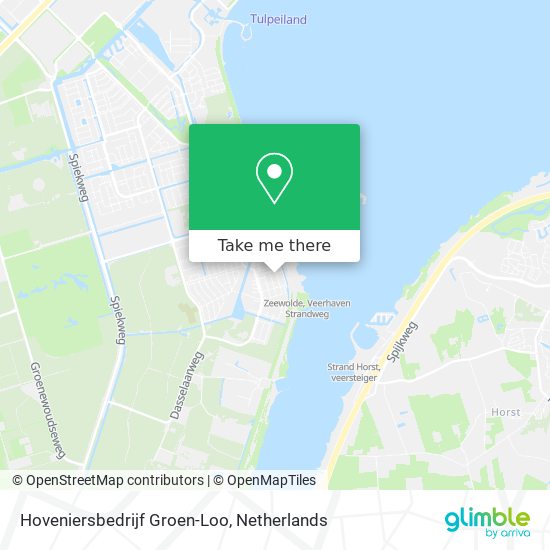 Hoveniersbedrijf Groen-Loo Karte