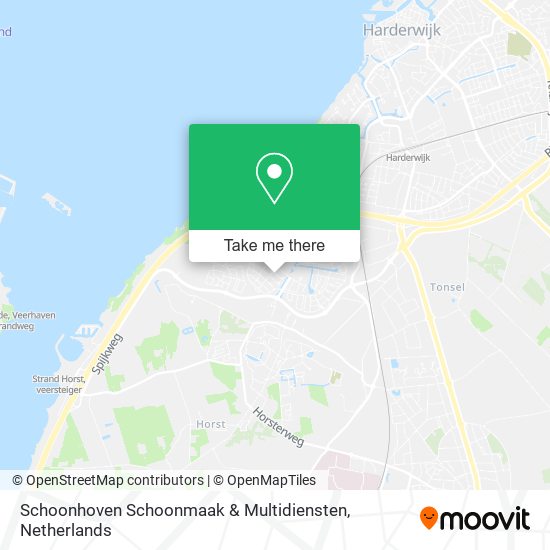 Schoonhoven Schoonmaak & Multidiensten Karte