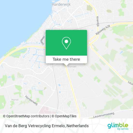 Van de Berg Vetrecycling Ermelo Karte