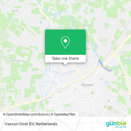 Vascon Oost BV map