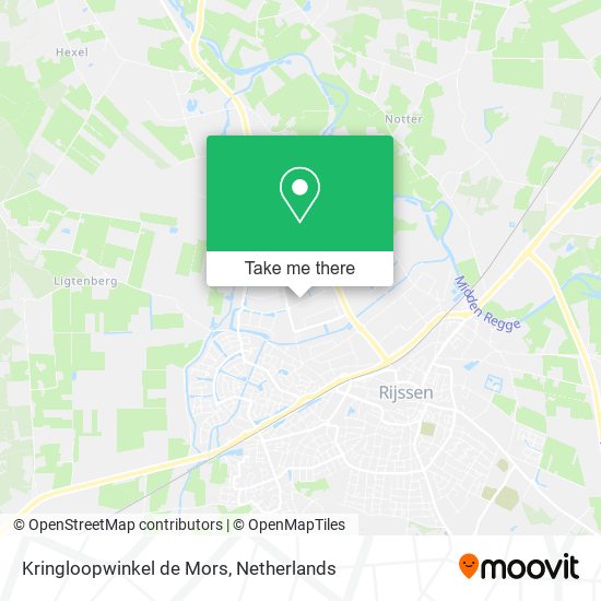 Kringloopwinkel de Mors map