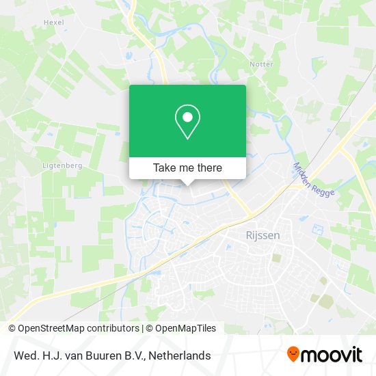 Wed. H.J. van Buuren B.V. map