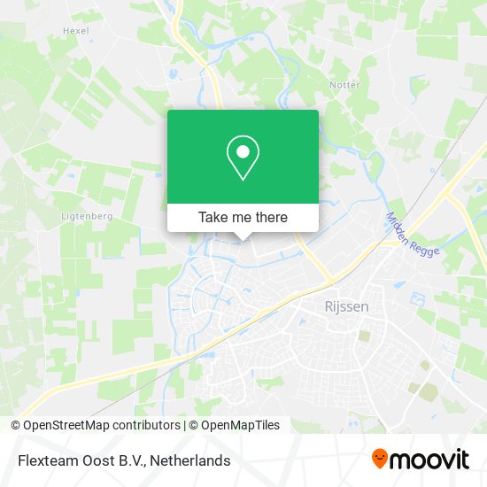 Flexteam Oost B.V. map