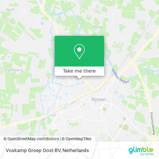 Voskamp Groep Oost BV Karte