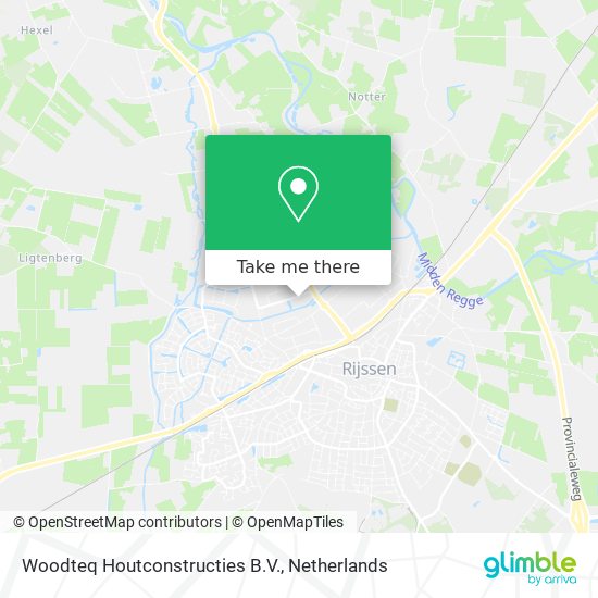 Woodteq Houtconstructies B.V. map