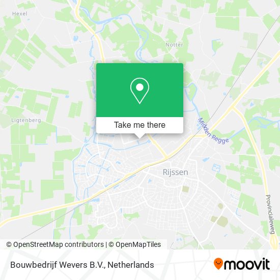 Bouwbedrijf Wevers B.V. map