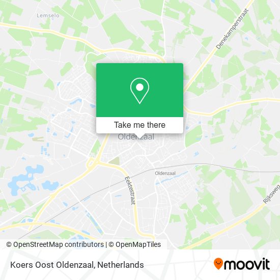 Koers Oost Oldenzaal map