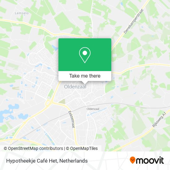 Hypotheekje Café Het map