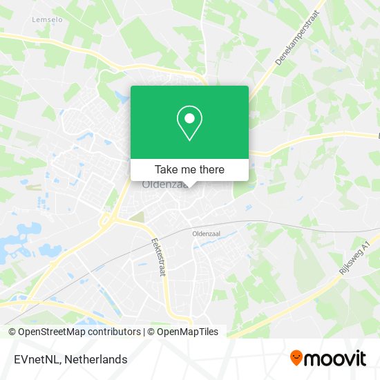 EVnetNL map