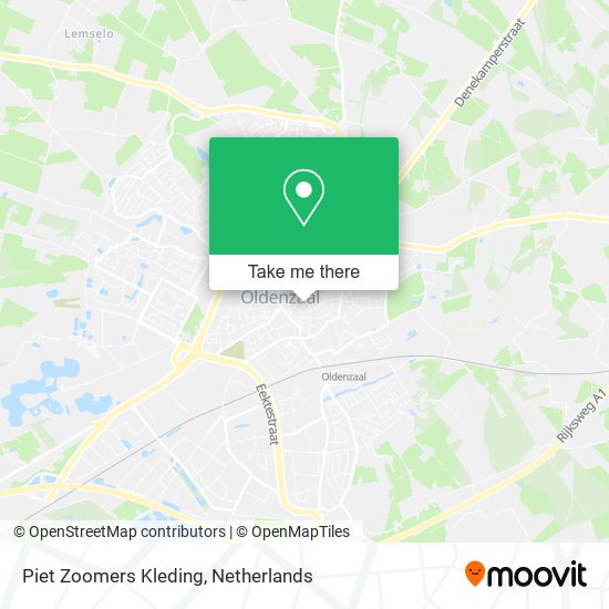 Piet Zoomers Kleding map