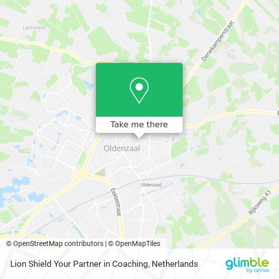 Lion Shield Your Partner in Coaching map