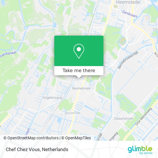 Chef Chez Vous map