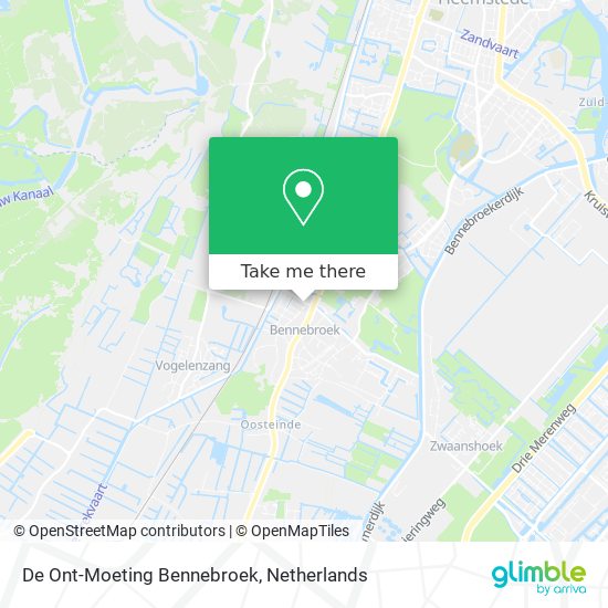 De Ont-Moeting Bennebroek map