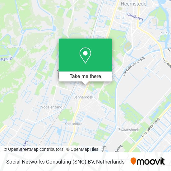 Social Networks Consulting (SNC) BV map