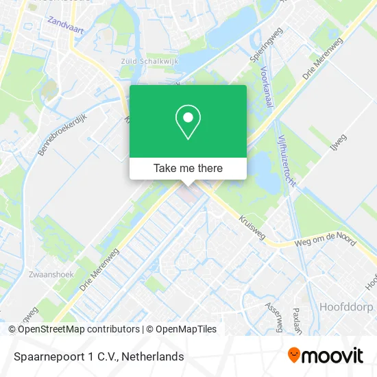 Spaarnepoort 1 C.V. map
