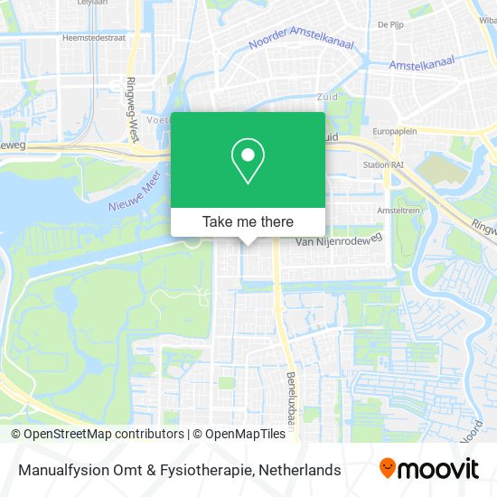 Manualfysion Omt & Fysiotherapie map