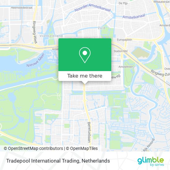 Tradepool International Trading map