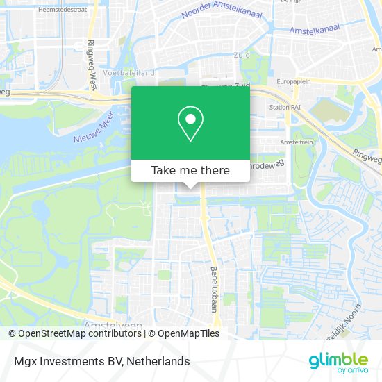 Mgx Investments BV map