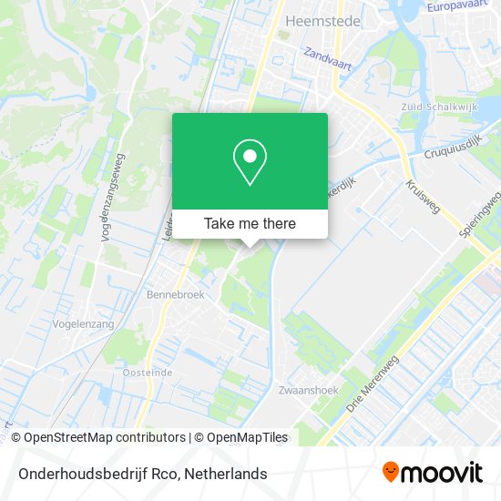 Onderhoudsbedrijf Rco map