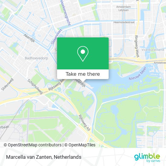 Marcella van Zanten map