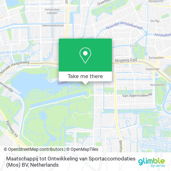 Maatschappij tot Ontwikkeling van Sportaccomodaties (Mos) BV map