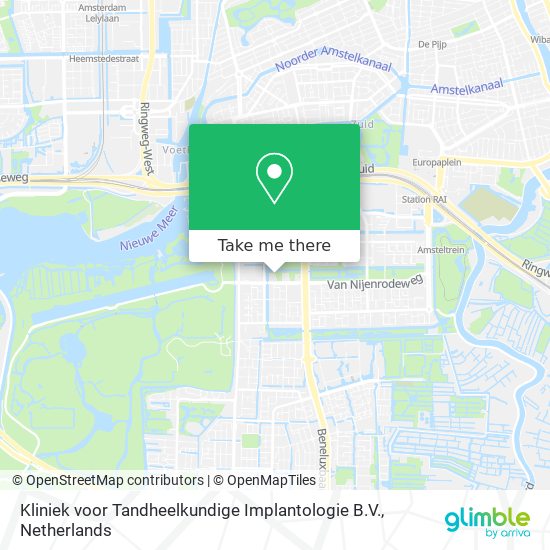 Kliniek voor Tandheelkundige Implantologie B.V. map