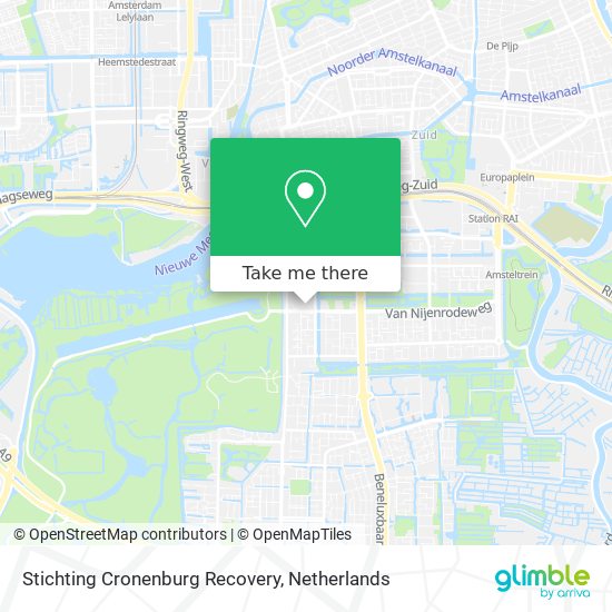 Stichting Cronenburg Recovery Karte